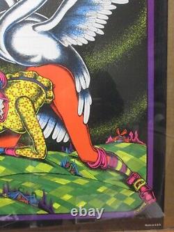Vintage ol' Mutha. Goosed Petagno parody today black light Poster 1972 19488