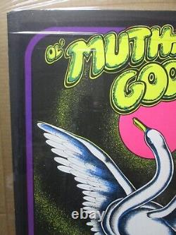 Vintage ol' Mutha. Goosed Petagno parody today black light Poster 1972 19775