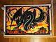 Vtg Fire Dragon Blacklight Velvet Poster Posters Originals Inc 1974 Hollywood Ca