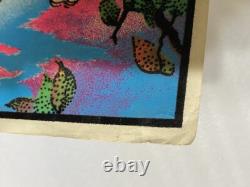 Vtg 1970's Seldom Seen Koala Bears Black Light Glowing Poster Velva Print