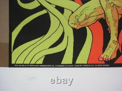 Vtg 1971 RARE SUN KING God APOLLO Blacklight Poster Wespac Vinyl 420 Awesome One