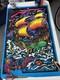 Vtg 1973 Black Light Poster New England Whaler Ims Corporation Good Used