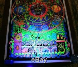 Vtg 1974 SPECTRUM Blacklight Poster 23x35 Psychedelic Occult RARE EXCELLENT CD