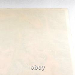 Vtg 1975 Bruce Lee Kung Fu Master Black Light Flocked Velvet Poster Vela-Print