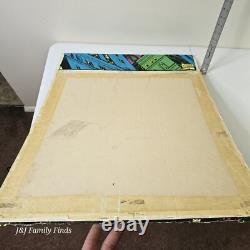 Vtg 1996 Spider-Man Velvet BLACKLIGHT Poster #403 Marvel RARE 23x35 Spider Man