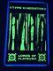 Vtg 1996 Type O Negative Extremely Rare Blacklight Poster Scorpio Posters Usa