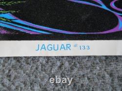 Vtg Blacklight Velvet Jaguar Funky Enterprises #133 + Starmakers Rising Posters