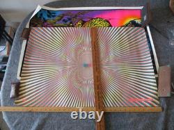 Vtg Blacklight Velvet Jaguar Funky Enterprises #133 + Starmakers Rising Posters