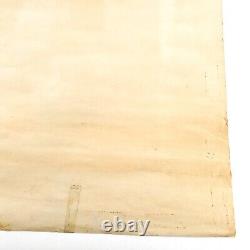 Vtg Bruce Lee Kung Fu Black Light Flocked Velvet Poster Dragons 1974 Pro Arts