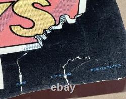 Vtg FORDS EAT CHEVYS Blacklight Poster 70's Western Graphics Eugene Oregon RARE