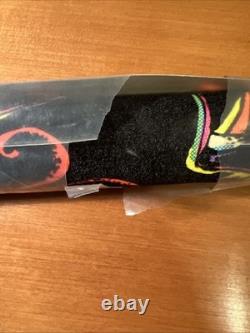 Vtg NOS Bruce Lee Kung Fu Black Light Flocked Velvet Poster 1974 Pro Arts