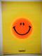 Vtg Smile Blacklight 1971 Synthetic Trips Hippie Poster Artist V. Mccully