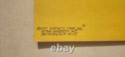 Vtg SMILE Blacklight 1971 Synthetic Trips Hippie Poster Artist V. McCully