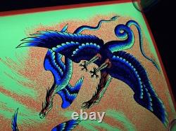 Vtg The Harpies Murray Skoff Blacklight Poster Steele Savage Psychedelic OG 70s