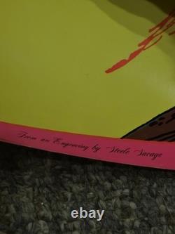 Vtg The Harpies Murray Skoff Blacklight Poster Steele Savage Psychedelic OG 70s