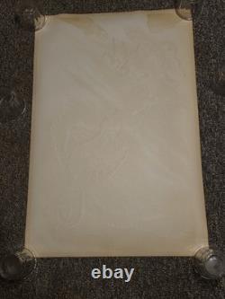 Vtg The Harpies Murray Skoff Blacklight Poster Steele Savage Psychedelic OG 70s