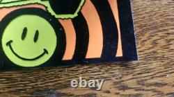 Vtg original Blacklight Poster Magic Bus Westfalia Van 16x 10 1/4 1970's