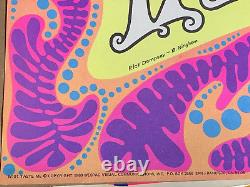 W191 TASTE ME VINTAGE 1969 HEADSHOP BLACKLIGHT WESPAC POSTER By Rick Dempsey