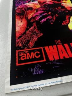 WALKING DEAD BLACK LIGHT POSTER Rare 23x35