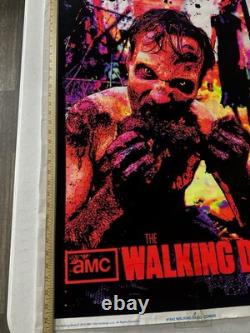 WALKING DEAD BLACK LIGHT POSTER Rare 23x35