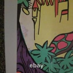 WALLY WOOD DISNEY MEMORIAL ORGY BLACKLIGHT POSTER Original RARE Vintage adult