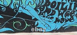 WALRUS Vintage Blacklight Poster Steve Sachs Cathy Hill Psychedelic 1968 (21X33)