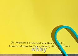 WAR IS NOT HEALTHY VINTAGE 1970's BLACKLIGHT ANTI WAR POSTER By Don Morgan