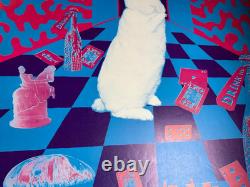 WHITE RABBIT VINTAGE 1960's EAST TOTEM WEST HEADSHOP POSTER By JOSEPH McHUGH