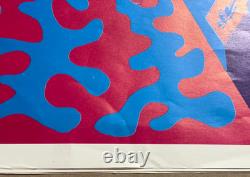 WHITE RABBIT VINTAGE 1960's EAST TOTEM WEST HEADSHOP POSTER By JOSEPH McHUGH