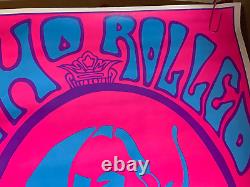 WHO ROLLED MARYJANE VINTAGE 1969 HEADSHOP BLACKLIGHT POSTER By WESPAC W-40