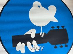 WOODSTOCK MUSIC LOVE VINTAGE 1970 HEADSHOP BLACKLIGHT POSTER By PETAGNO -NICE