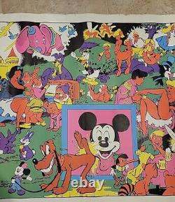 Wally Wood Disneyland Memorial Orgy Poster 1970's Mickey Mouse