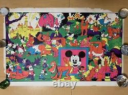 Wally Wood Disneyland Memorial Orgy Poster The Realist 1970's