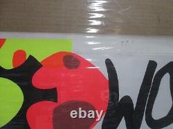 War is not healthy for children and Vintage 1970's black light poster 20647