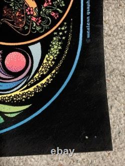 Western Graphics Astrology Zodiac BLACKLIGHT POSTER Rare 1970s Cat. No. 800