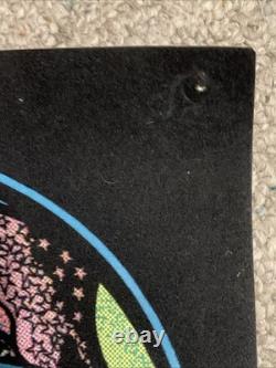 Western Graphics Astrology Zodiac BLACKLIGHT POSTER Rare 1970s Cat. No. 800