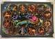Western Graphics Astrology Zodiac Blacklight Poster Rare 70s Never Hung