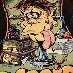 Western Graphics Black Light Poster Homework Rots My Mind Nate Owens RARE
