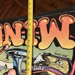 Western Graphics Black Light Poster Homework Rots My Mind Nate Owens RARE