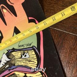 Western Graphics Black Light Poster Homework Rots My Mind Nate Owens RARE