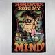 Western Graphics Black Light Poster Homework Rots My Mind Nate Owens Rare 32x21