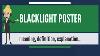 What Is Blacklight Poster What Does Blacklight Poster Mean Blacklight Poster Meaning Explanation