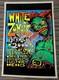 White Zombie Astro Creep 2000 1995 Vintage Flocked Blacklight Poster 23x35
