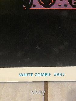 White Zombie Astro Creep 2000 Original 1995 Vintage Blacklight Poster
