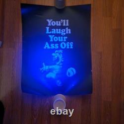 You'll Laugh Your Ass Off black light poster