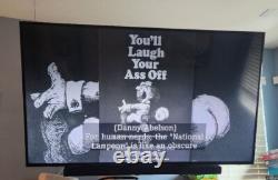 You'll Laugh Your Ass Off black light poster