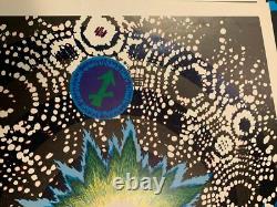 ZODIAC SAGITTARIUS 1967 VINTAGE BLACKLIGHT FUNKY FEATURES POSTER By Robert McLay