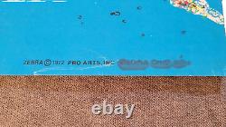 Zebra 1972 RARE BLACKLIGHT POSTER #2 of 2 21 x 33 Detroit Retro 313