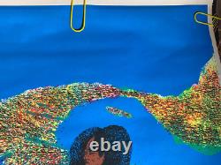 Zebra Trainer Vintage 1972 Blacklight Poster By Pro Arts -nice