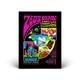 Zeds Dead Chicago Arena Of Intergalactic Happiness Black Light Poster New